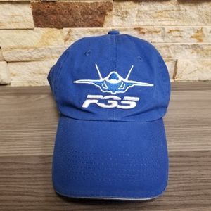Lockheed Martin F-35 Otto Blue Cap Hat